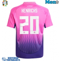 Germany Benjamin Henrichs #20 Replica Away Shirt Euro 2024 Short Sleeve